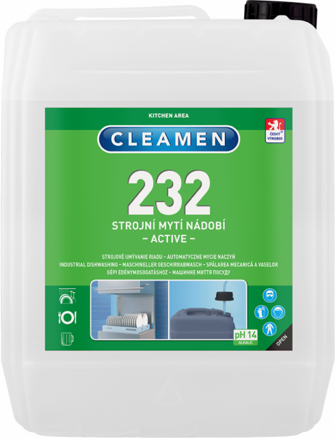 CLEAMEN 232 strojné umývanie riadu ACTIVE 6kg_3