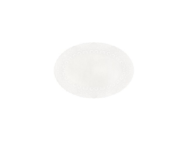 DUNI Doilies oval 17 × 24 cm biela [250 ks]_1
