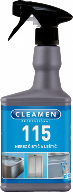CLEAMEN 115 nerez čistič a leštič 550ml_2