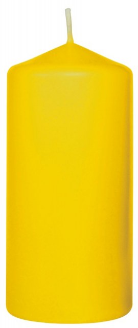 Sviečka Pillar 100X50 Yellow [10 ks]_1