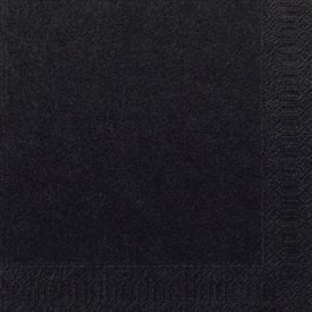 Obrúsky Srp 3-Ply 33Cm Black [250 ks]_1