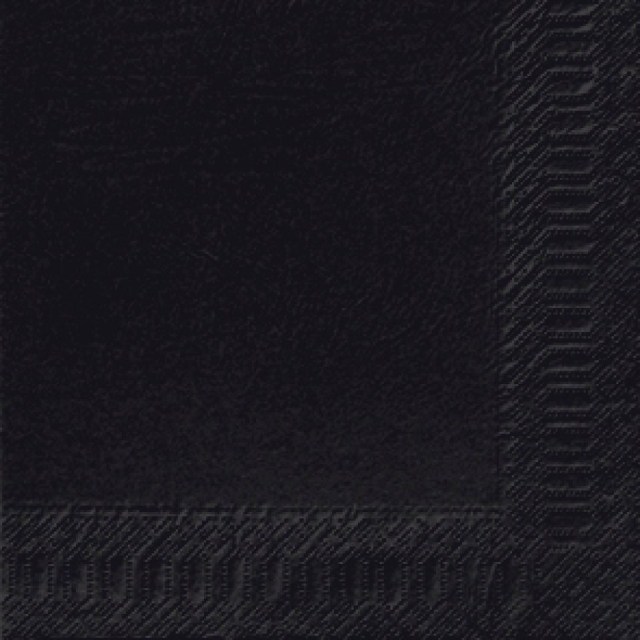 Obrúsky 3-Ply 40Cm Black [125 ks]_1