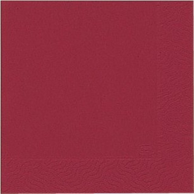 Obrúsky Srp 3-Ply 33Cm Bordeaux [50 ks]_1