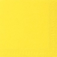 Obrúsky Srp 3-Ply 33Cm Yellow [50 ks]_1