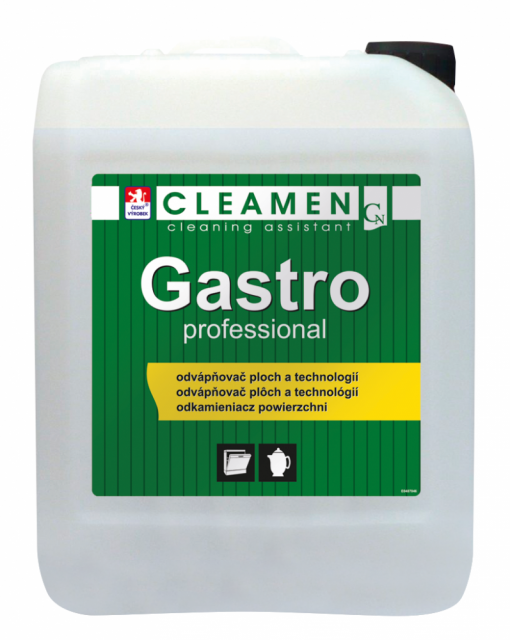 CLEAMEN GASTRO PROFESSIONAL odvápňovač nerezových plôch a technológií 6kg_2