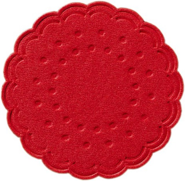 DUNI Rozetky m-ply 7,5 cm červená [250 ks]_1
