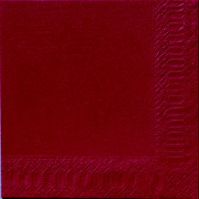 Obrúsky 1-Ply 33Cm Bordeaux [500 ks]_1