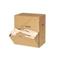DUNI Disp.krabica fork petit waxed drevo 16 cm [300 ks]_1