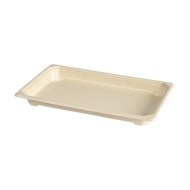 DUNI Tácka sushi bagasa hnedá medium 390 ml [100 ks]_1