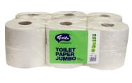 Toaletný papier Jumbo 2-vrstvový - tissue, priemer 19 cm (12 ks)_1