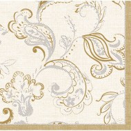 DUNI Servítka D-SOFT 40 × 40 cm krémovozlatá [12 ks]_1