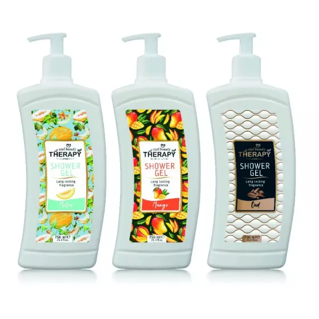 Ezel Beauty Therapy, sprchový gél s pumpičkou - mango, 750 ml_1