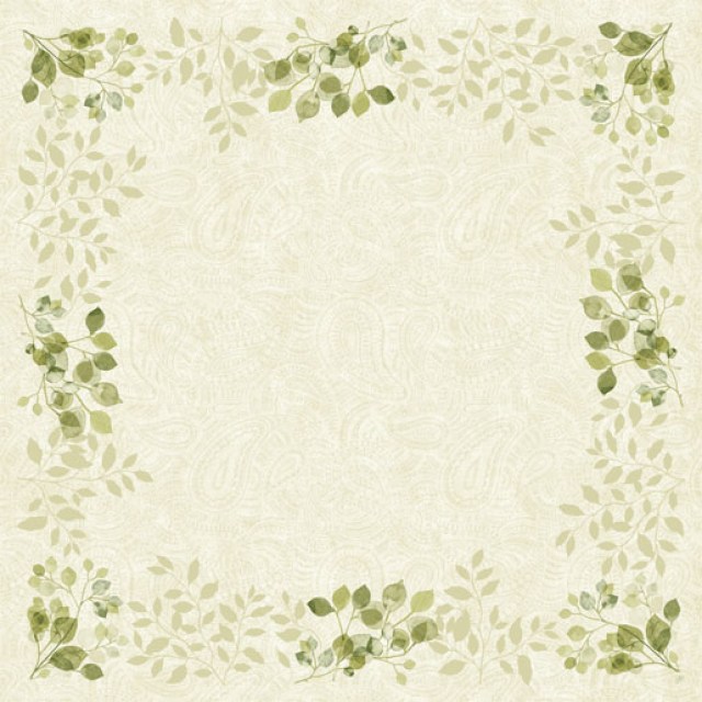 DUNI Naperón bio dc 84 × 84 cm paisley leave [20 ks]_1
