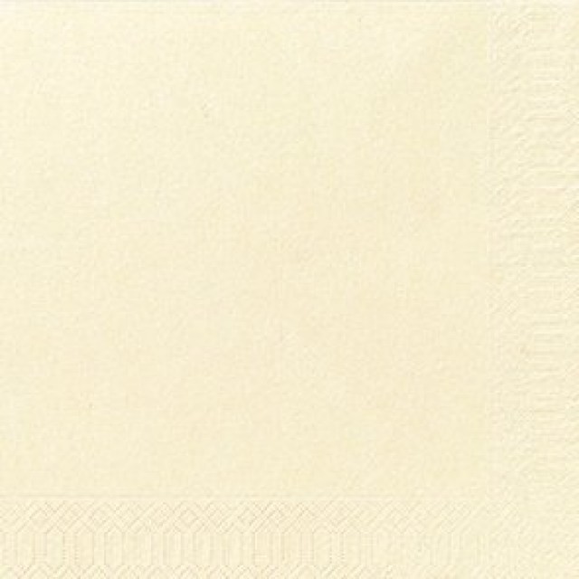 Obrúsky 3-Ply 40Cm Cream [125 ks]_1