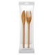 Balený príborový  set (vidl+nôž+obrúsok)kompozit 18cm WPC (250bal) reusable - KARTÓN!!_1
