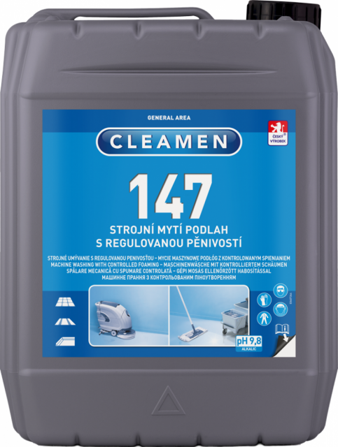 CLEAMEN 147 strojné umývanie podláh s regulovanou penivosťou 5 l_2