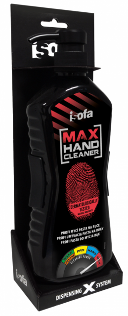 ISOFA MAX X - Profi tekutá pasta na ruky s držiakom - 700 g_3