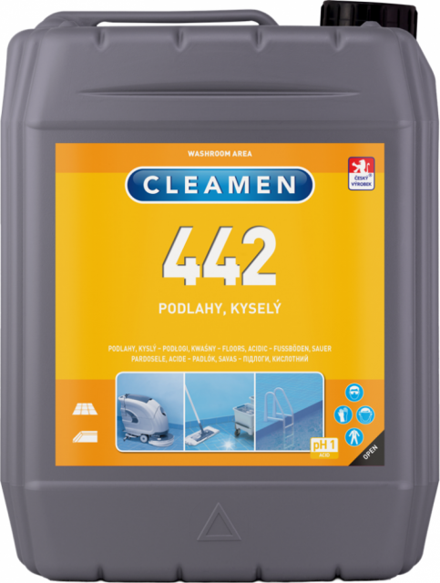 CLEAMEN 442-5L na podlahy kyslý 5L_3