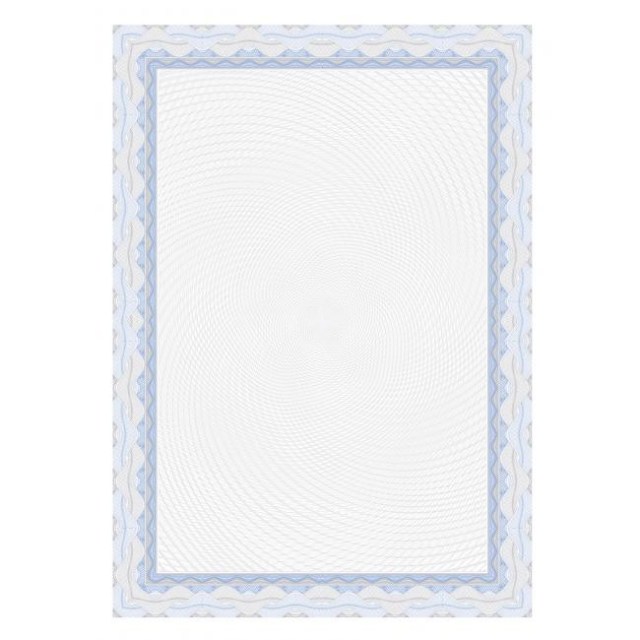 Certifikačný papier APLI A4 modrý 115g 25 hárkov_1