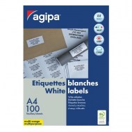 Etikety univerzálne 210x297mm Agipa A4 100 hárkov_1