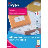 Etikety laser 52,5x29,7mm Agipa A4 100 hárkov_1