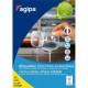 Etikety univerzálne odnímateľné 210x297mm Agipa A4 100 hárkov_1