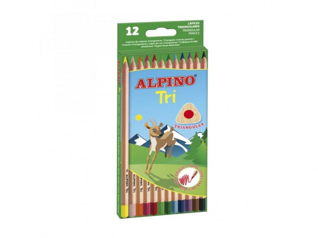 Balenie trojhranných ceruziek alpino Tri 12 ks_1