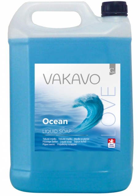 VAKAVO LOVE ocean tekuté mydlo 5 L modré_2