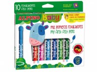 Farebné detské fixy Alpino Baby 10 ks_1