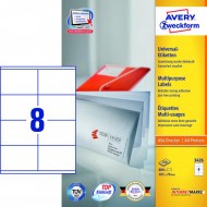 Etikety univerzálne 105x70mm Avery A4 100 hárkov_1