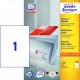 Etikety univerzálne 210x297mm Avery A4 100 hárkov_1
