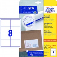 Etikety univerzálne 97x67,7mm Avery A4 25+5 hárkov_1