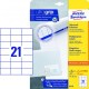Etikety univerzálne 70x42,3mm Avery A4 25+5 hárkov_1