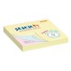 Samolepiaci bloček 76x76mm mix pastelových farieb_1
