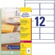 Adresné etikety 99,1 x 42,3 mm, 300 ks_1
