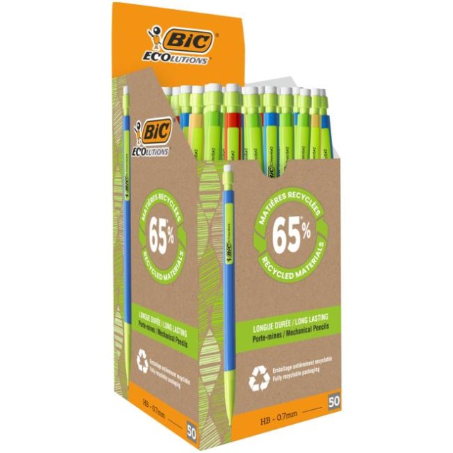 Mikroceruzka BIC Ecolution 0,7mm mix farieb_1