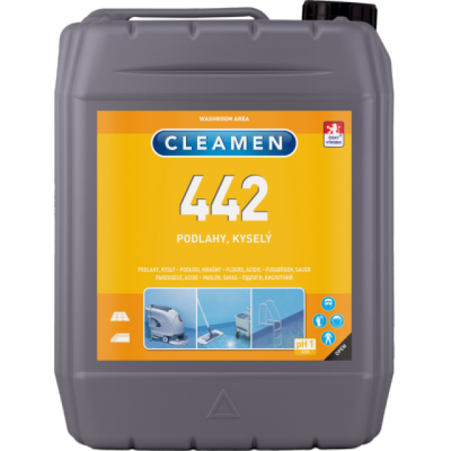 CLEAMEN 442-5L na podlahy kyslý 5L_2