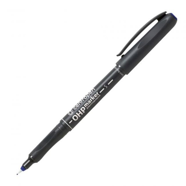 Popisovač OHP Centropen 2634 S modrý_1