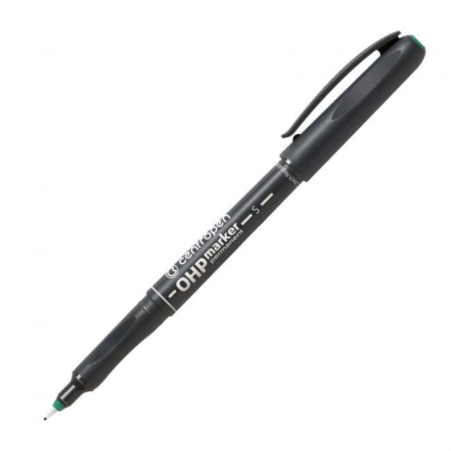 Popisovač OHP Centropen 2634 S zelený_1