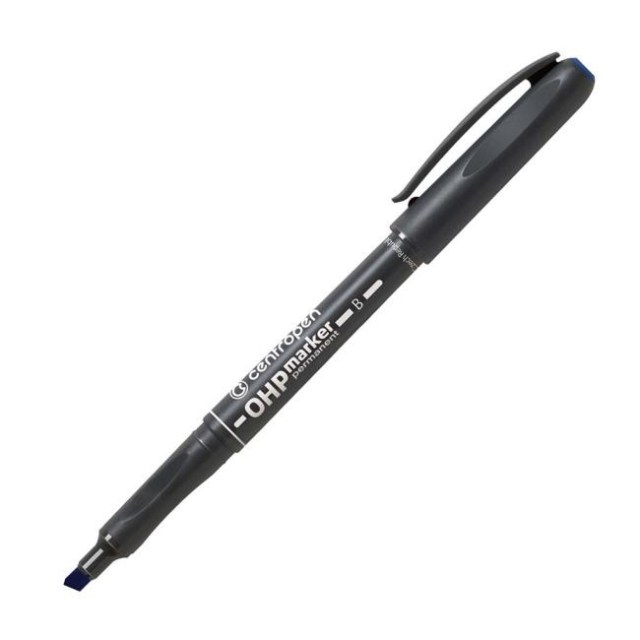 Popisovač OHP Centropen 2638 B modrý_1
