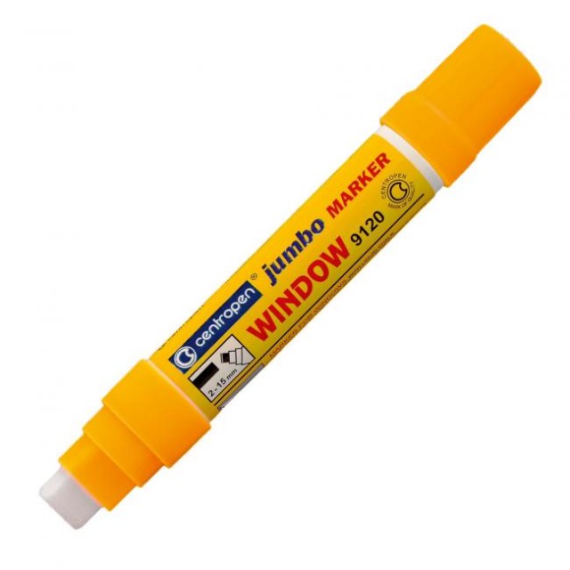 Popisovač na sklo Centropen 9120 oranžový_1
