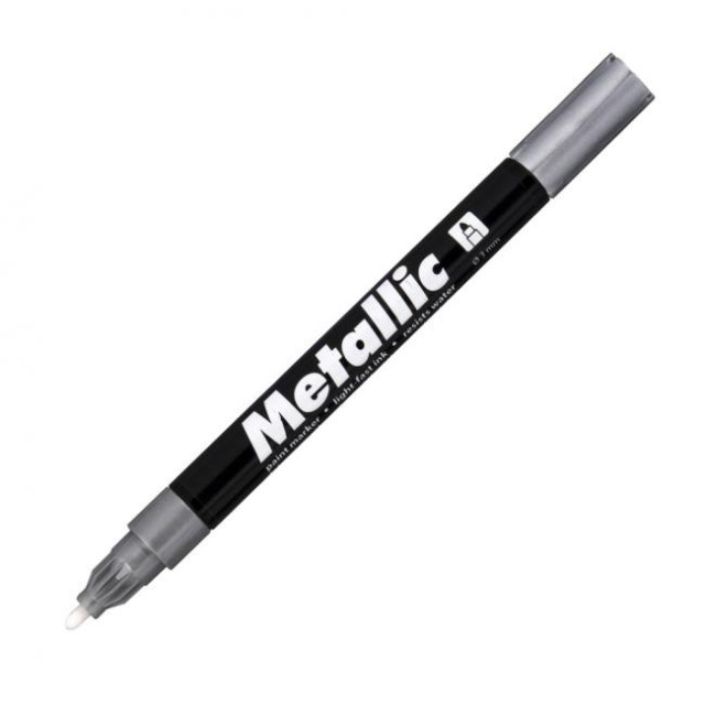 Lakový popisovač Centropen 9220 strieborný_1