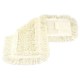 Mop micro fliprový + kapsový PREMIUM 40cm White, DUO, bavlna _1