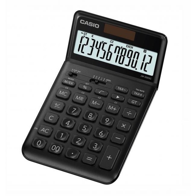 Kalkulačka Casio JW-200SC BK čierna_1
