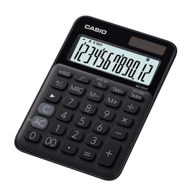 Kalkulačka CASIO MS-20UC čierna_1