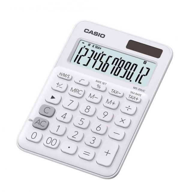 Kalkulačka CASIO MS-20UC biela_1