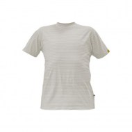 Tričko antistatické unisex NOYO ESD sivé L_1