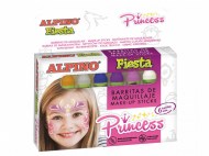 Farebné ceruzky na tvár Alpino Princess 6 ks_1