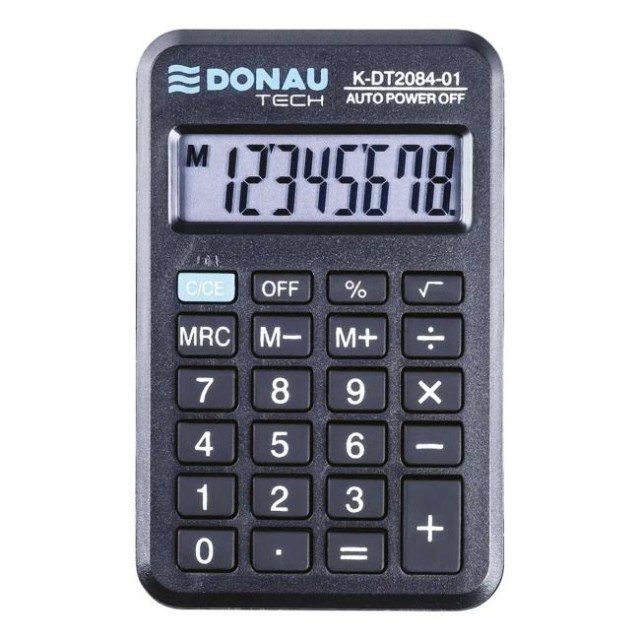 Kalkulačka Donau Tech K-DT2084 čierna_1
