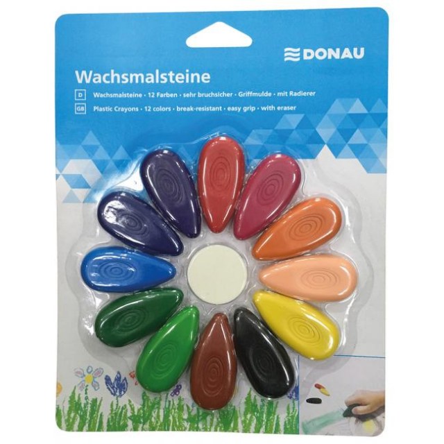 Plastové Voskovky Donau 12 ks na blistri_1